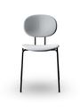 Sibast Furniture - Dining chair - Piet Hein Dining Chair | Full Upholstery - Remix 223 / Black