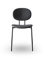 Sibast Furniture - Matstol - Piet Hein Dining Chair | Full Upholstery - Dunes Cognac Leather / Black