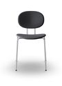 Sibast Furniture - Dining chair - Piet Hein Dining Chair | Full Upholstery - Remix 223 / Black