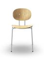 Sibast Furniture - Chaise à manger - Piet Hein Dining Chair - Natural Oiled Oak / Black