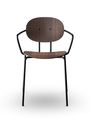 Sibast Furniture - Matstol - Piet Hein Dining Chair - Natural Oiled Oak / Black