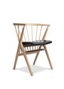 Sibast Furniture - Matstol - Sibast No.8 Dining Chair - Soaped Oak / Remix 123