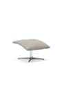 Skipper Furniture - Voetenbank - Wave Footrest / By O&M Design - Samoa 132 / Polished Chrome