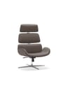 Skipper Furniture - Armchair - Cento Armchair - High / By O&M Design - Samoa 132 / Polished Chrome