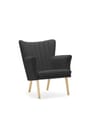 Skipper Furniture - Lounge stoel - Teddy Chair / By Studio Skipper - Hallingdal 0100 / Solid Oak