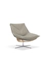 Skipper Furniture - Lænestol - Wave Armchair - Low / By O&M Design - Samoa 132 / Black Stained Beech / Polished Chrome