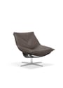 Skipper Furniture - Fåtölj - Wave Armchair - Low / By O&M Design - Samoa 132 / Black Stained Beech / Polished Chrome