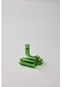 Studio About - Portavelas - Wave Candleholder / By Mikkel Lang Mikkelsen - Transparent