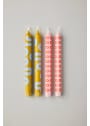Studio About - Candles - Candles / By Mikkel Lang Mikkelsen - Yellow/Blue