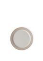 Studio About - Plate - Clayware Plate - Large - 2 pcs - Ivory/Yellow