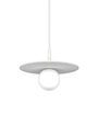 Swedish Ninja - Pendant Lamp - PLUTO LITTLE Alba White - Bubblegum Pink