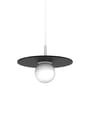 Swedish Ninja - Pendant Lamp - PLUTO LITTLE Charcoal Black - Bubblegum Pink