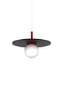 Swedish Ninja - Pendant Lamp - PLUTO LITTLE Charcoal Black - Bubblegum Pink