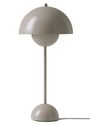 &tradition - Tafellamp - Flowerpot Table Lamp VP3 van Verner Panton - Matt White