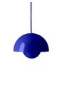 &tradition - Lamp - Flowerpot Pendel VP1 van Verner Panton - Matt Black
