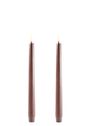 Uyuni - Velas - LED Taper Candle - Nordic White/Smooth - 2,3x15 cm