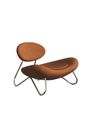 Woud - Sedia a sdraio - Meadow Lounge Chair - Chrome - Vidar 772
