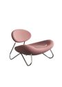 Woud - Lounge chair - Meadow Lounge Chair - Chrome - Vidar 772