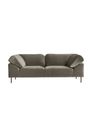 Woud - Canapé - Collar 2-seater - Textaafoam Adore, 81 Coffee