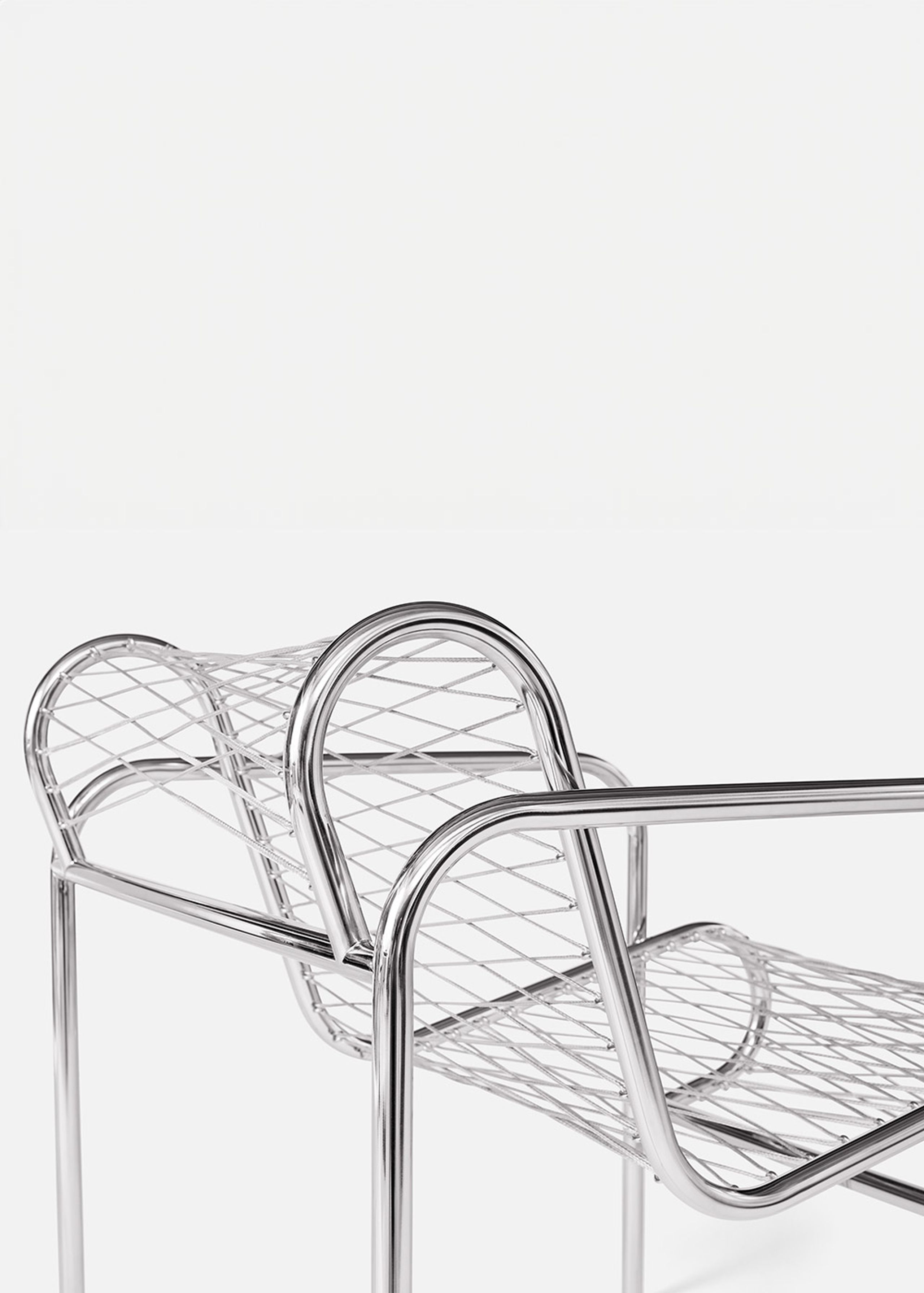 A. Petersen - Křeslo do obývacího pokoje - Wire Chair by Dan Svarth - Steel