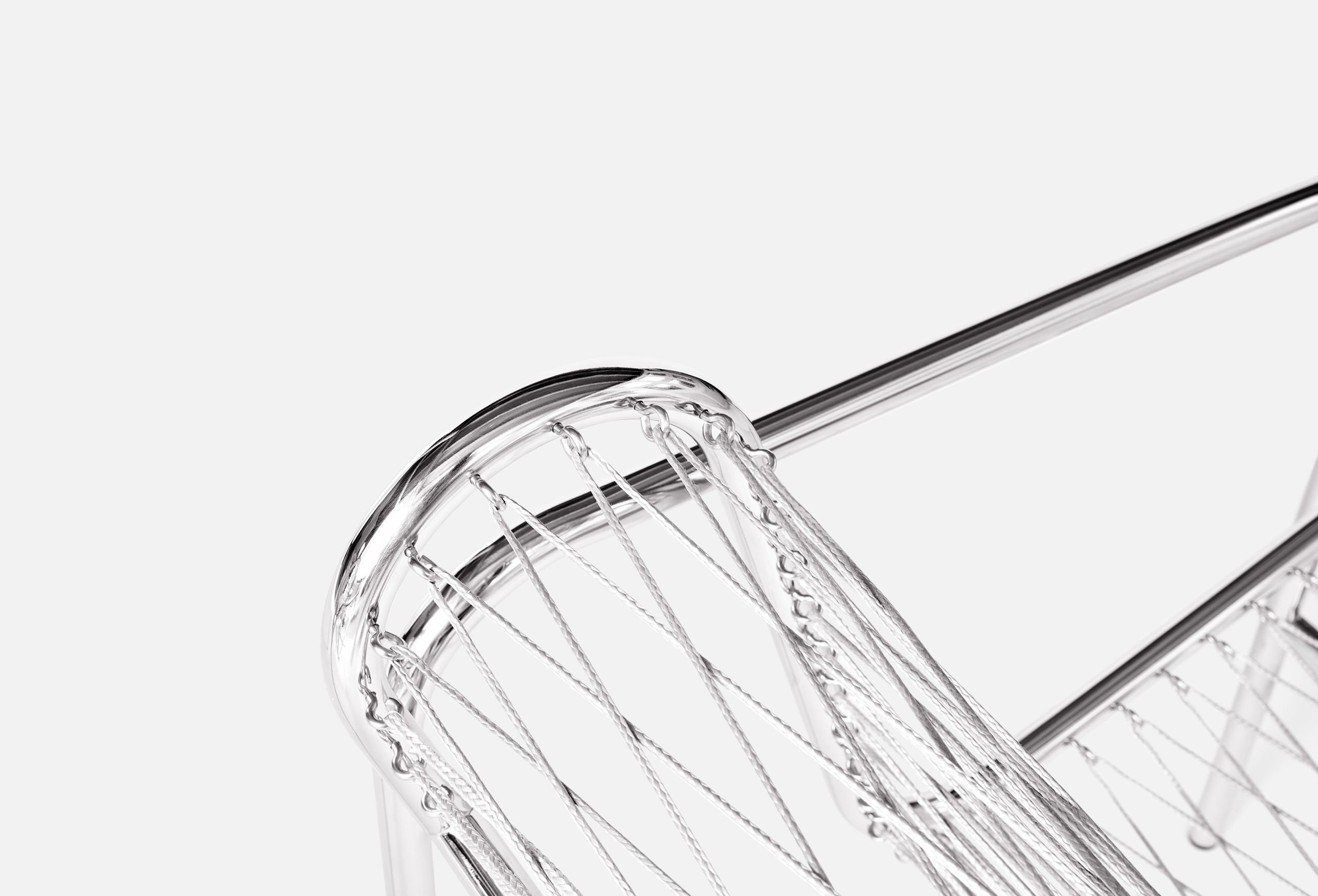 A. Petersen - Křeslo do obývacího pokoje - Wire Chair by Dan Svarth - Steel