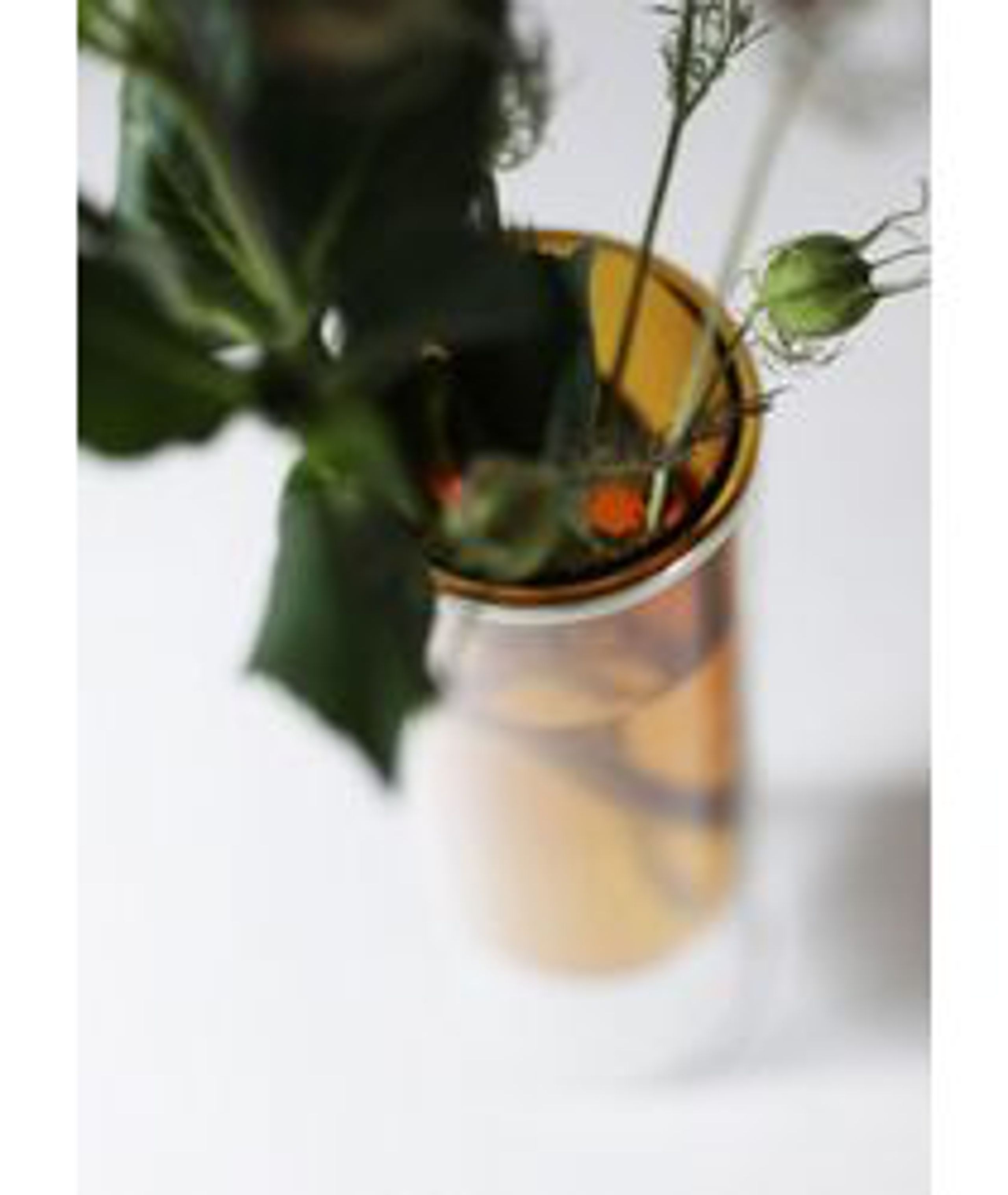 About Form and Function - Vase - Flower Tube - Cyan High