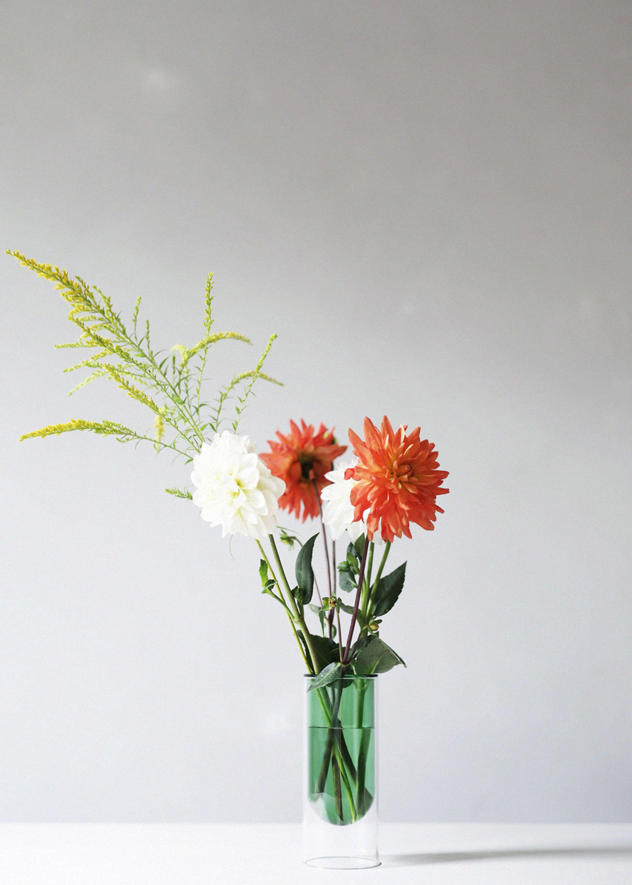 About Form and Function - Vase - Flower Tube - Yellow High