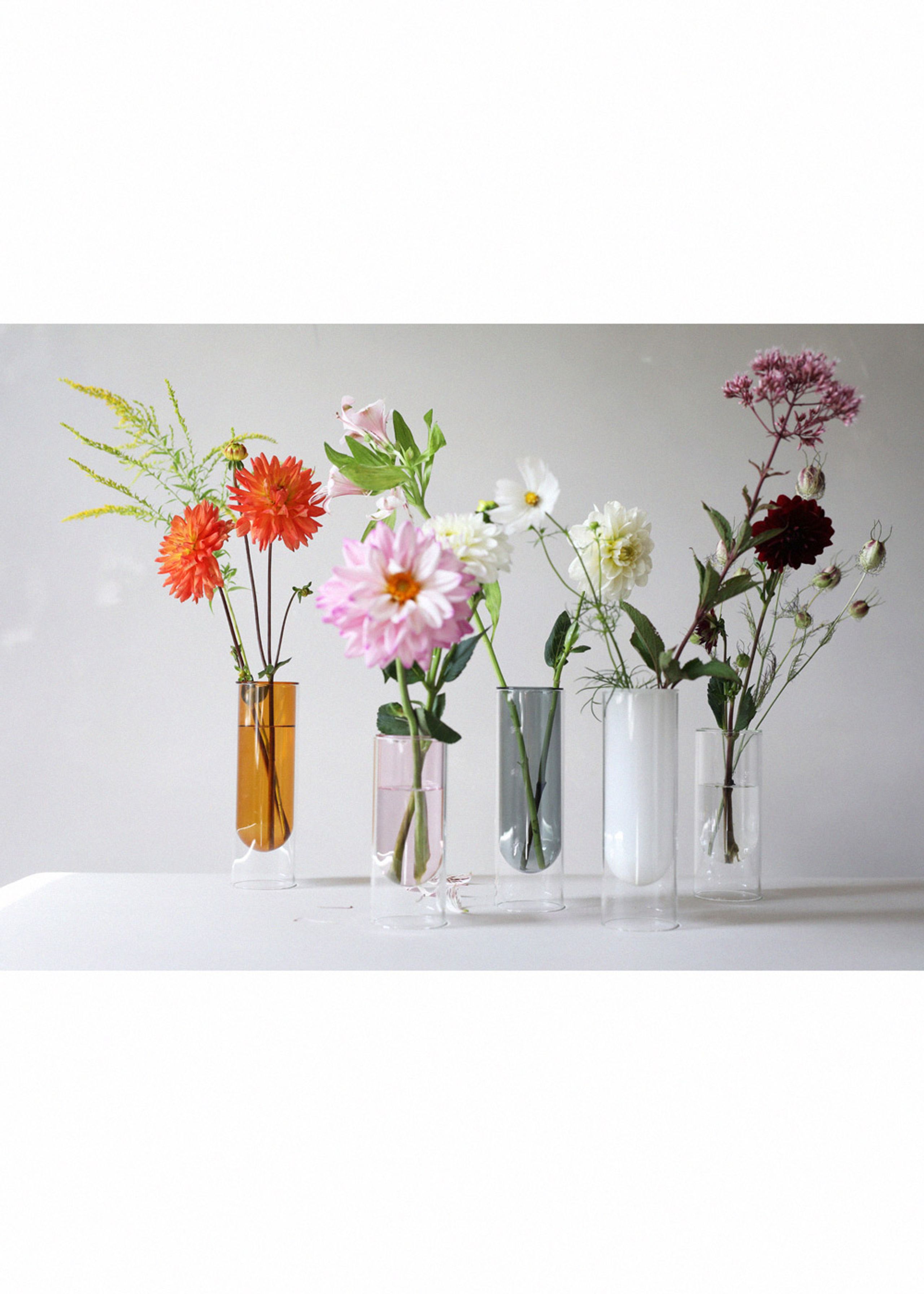 About Form and Function - Vase - Flower Tube - Yellow High