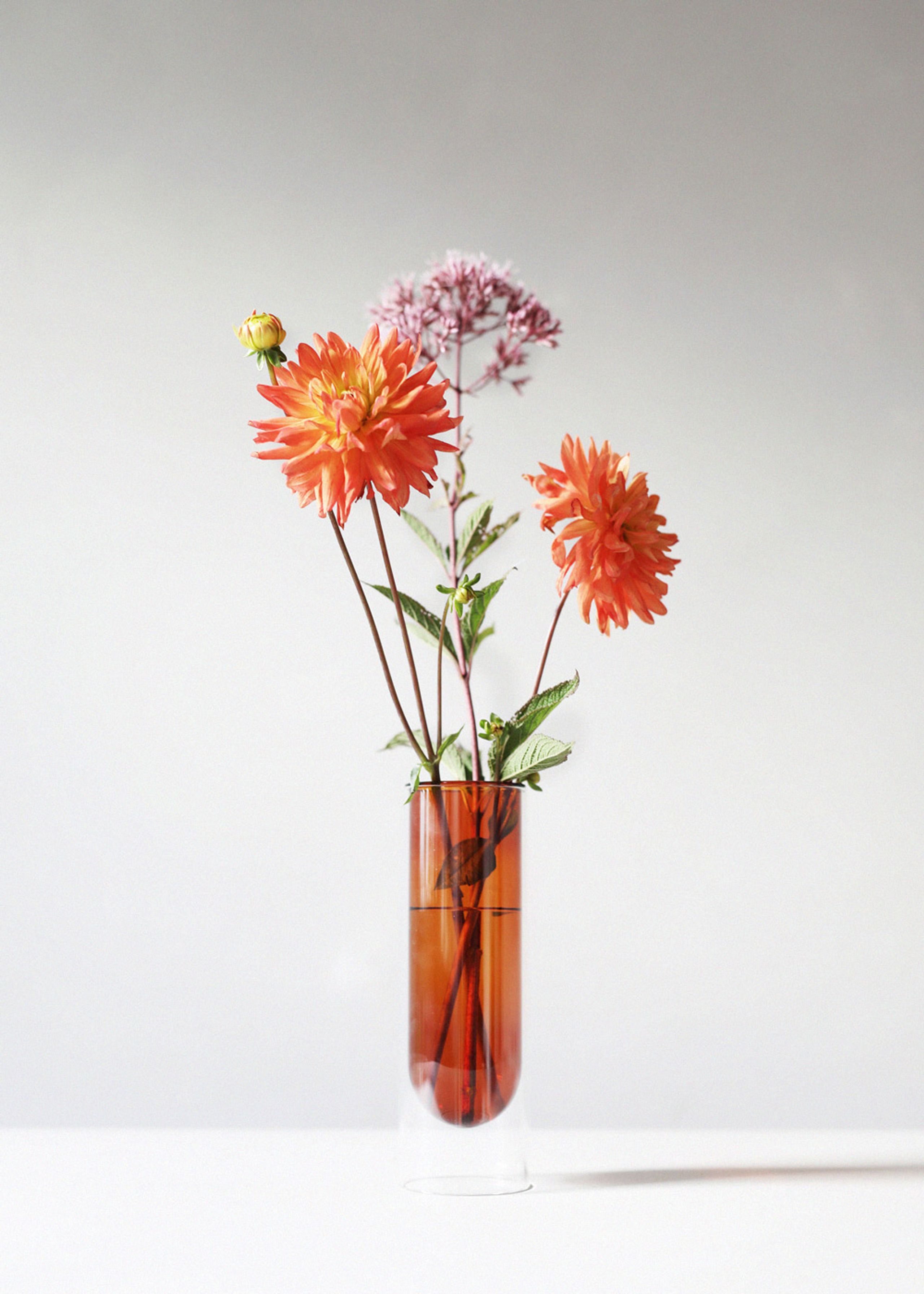 About Form and Function - Vase - Flower Tube - Yellow High