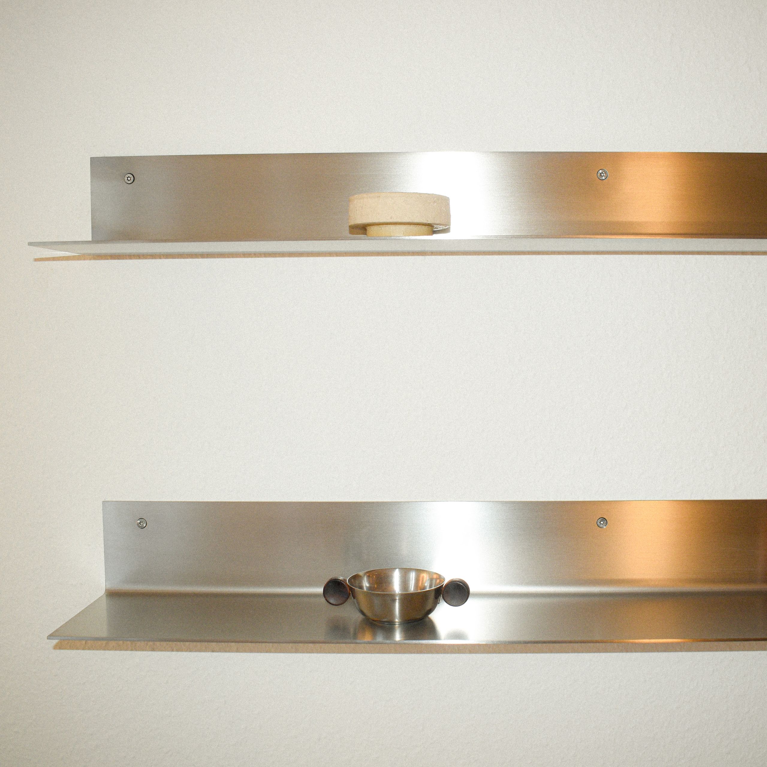 Acier Studio - Regalbrett - Skagen Shelf - Stainless Steel