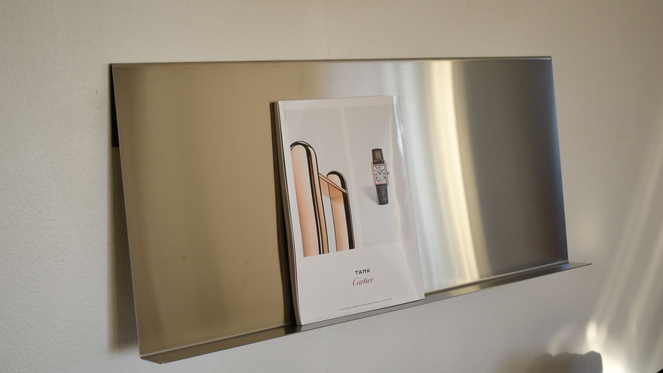 Acier Studio - Zeitschriftenhalter - Bodø Magazine Stand - Stainless Steel