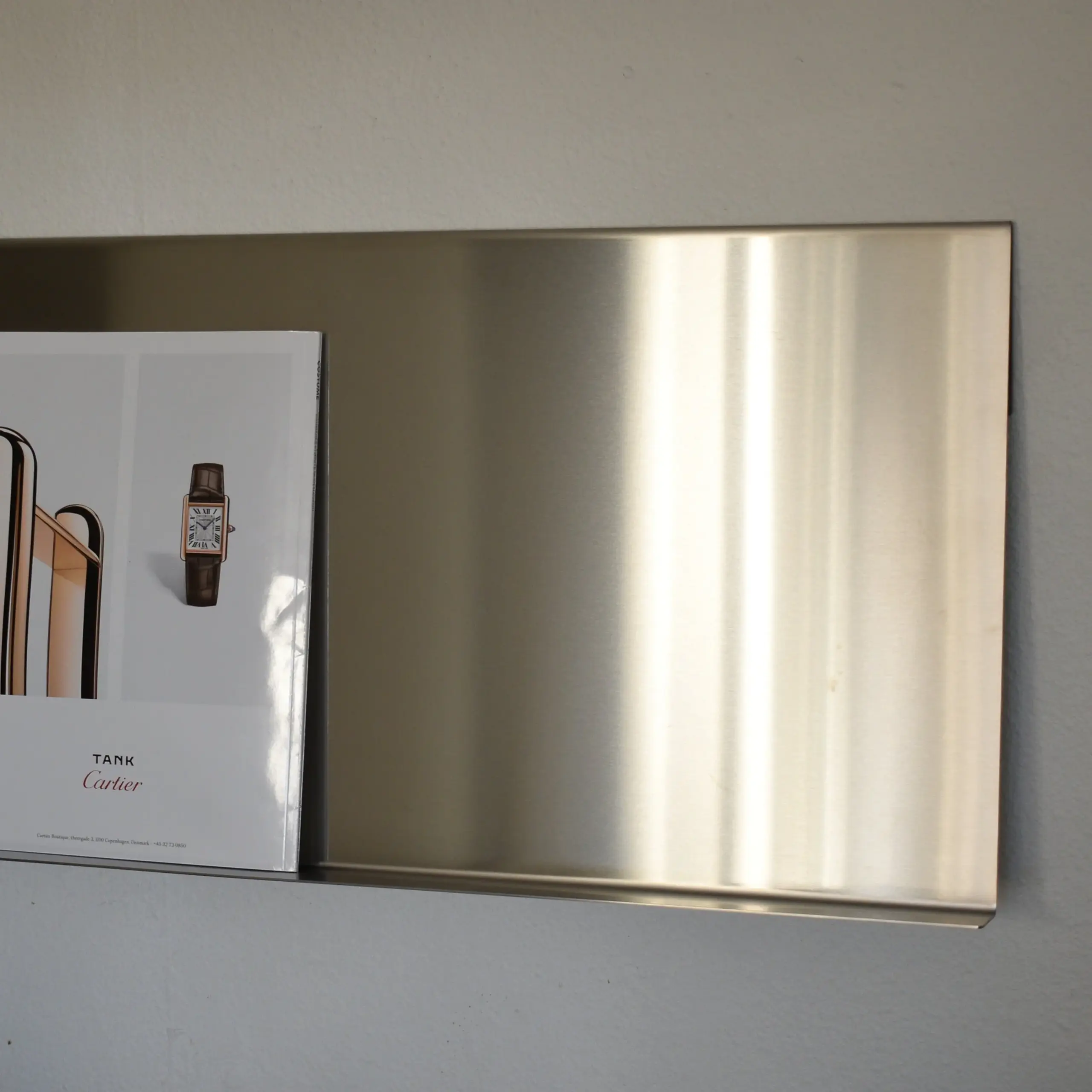 Acier Studio - Zeitschriftenhalter - Bodø Magazine Stand - Stainless Steel