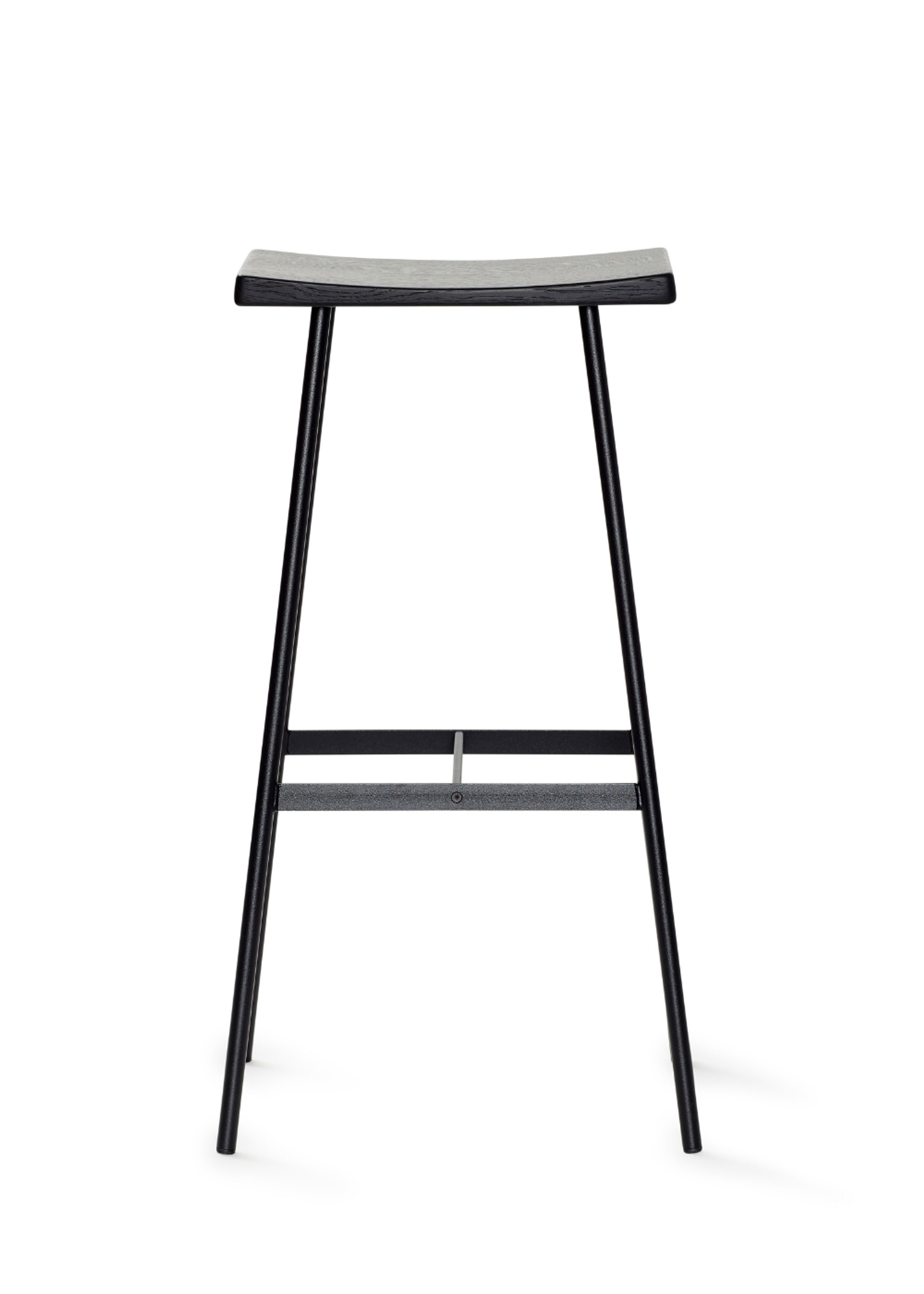 Andersen Furniture - Barhocker - HC2 Barstool - Black Powder Coating / Black Stained Oak