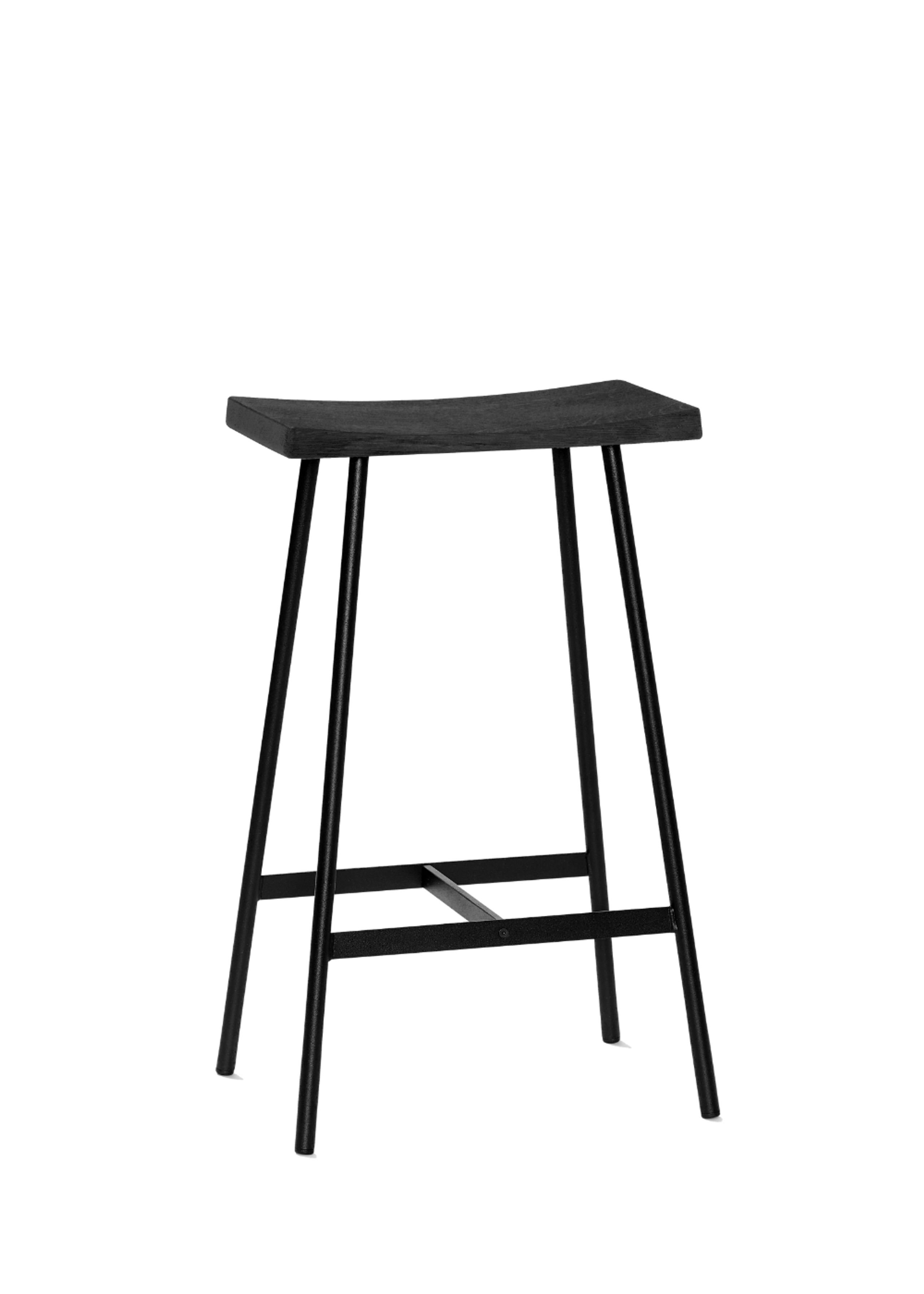 Andersen Furniture - Barhocker - HC2 Barstool - Black Powder Coating / Black Stained Oak