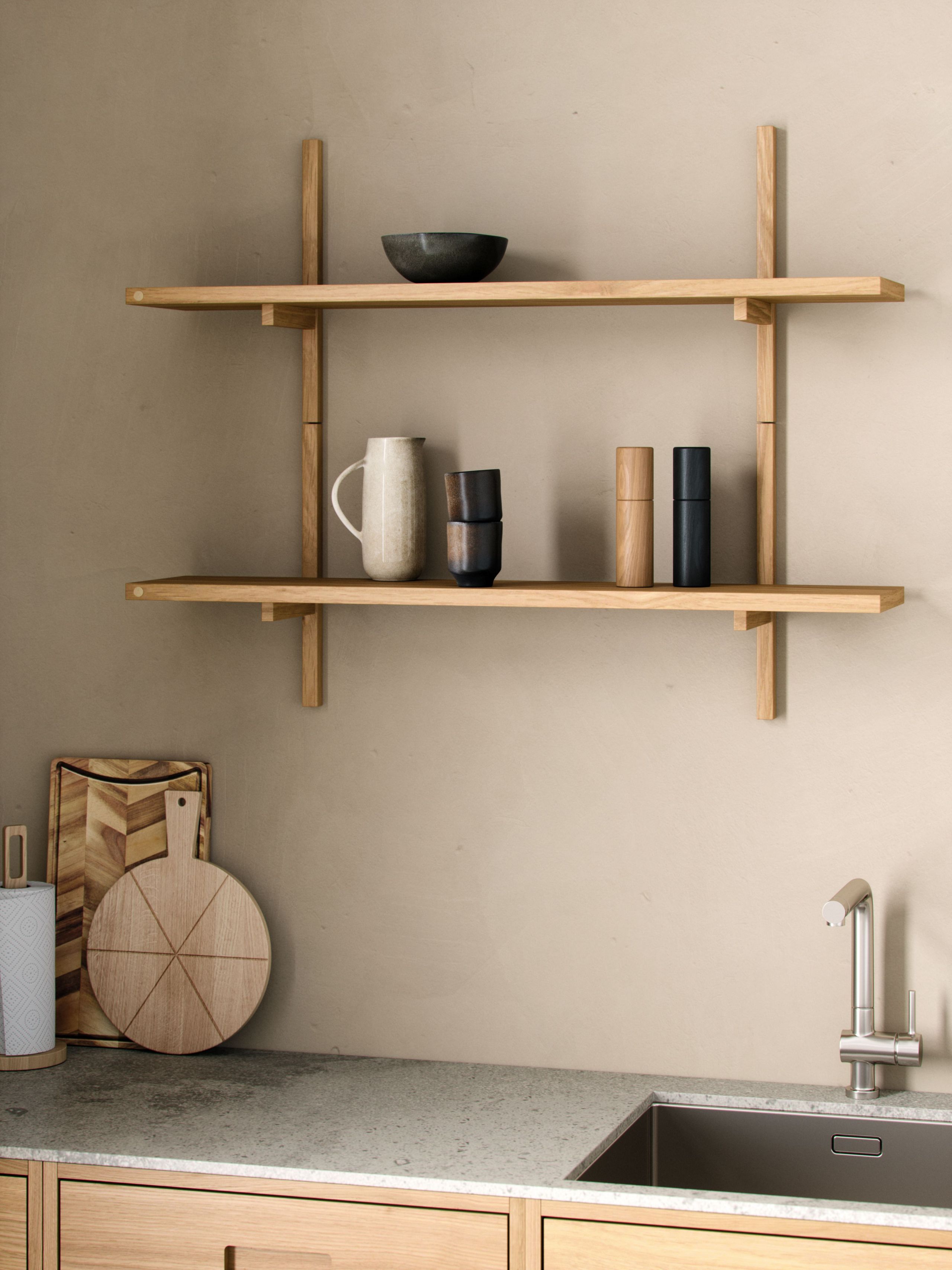 Andersen Furniture - Hylde - A-Light Shelf by Andersen Furniture - Oak