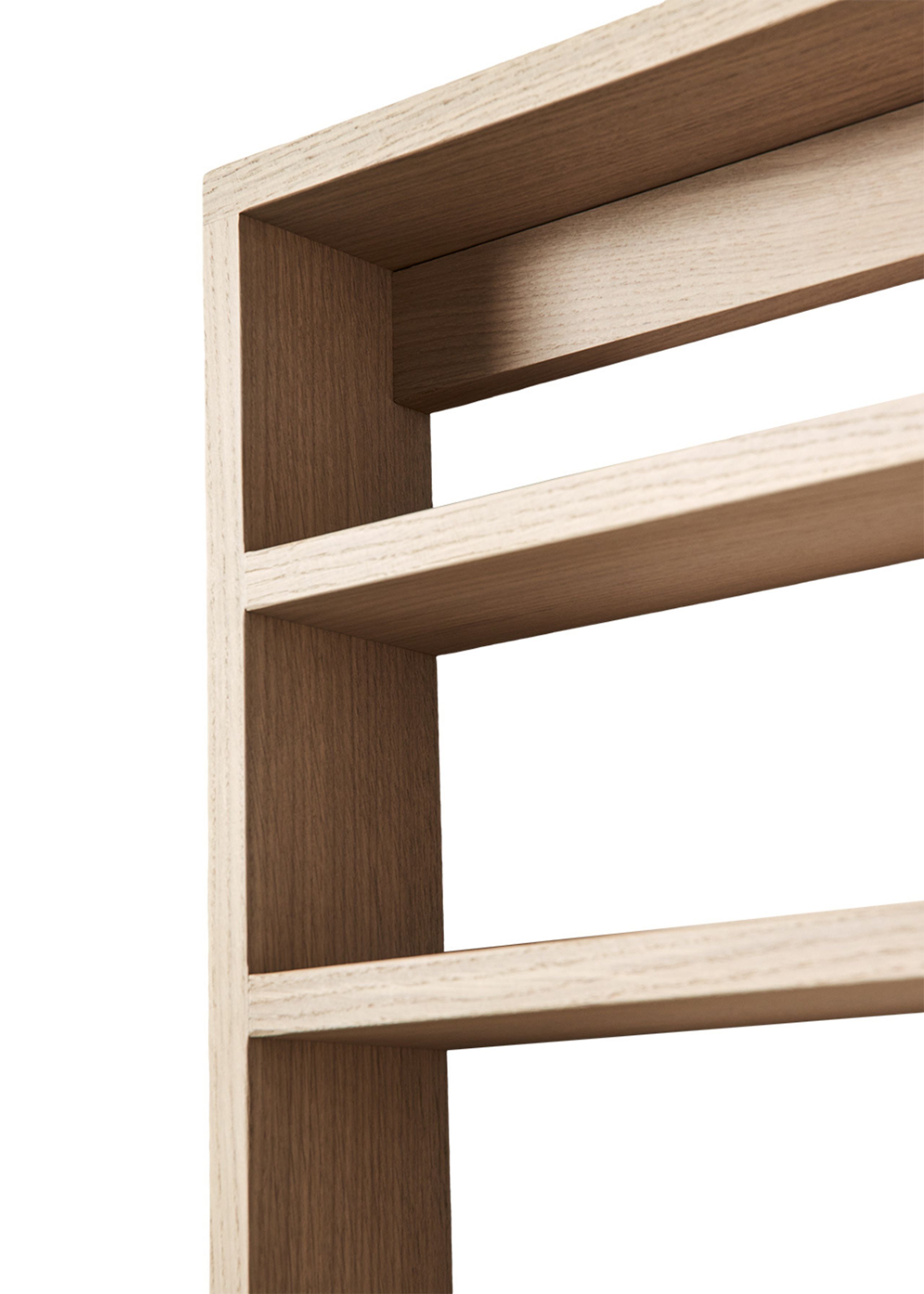 Andersen Furniture - Shelf - A-podium Shelf - Oak White Laquer