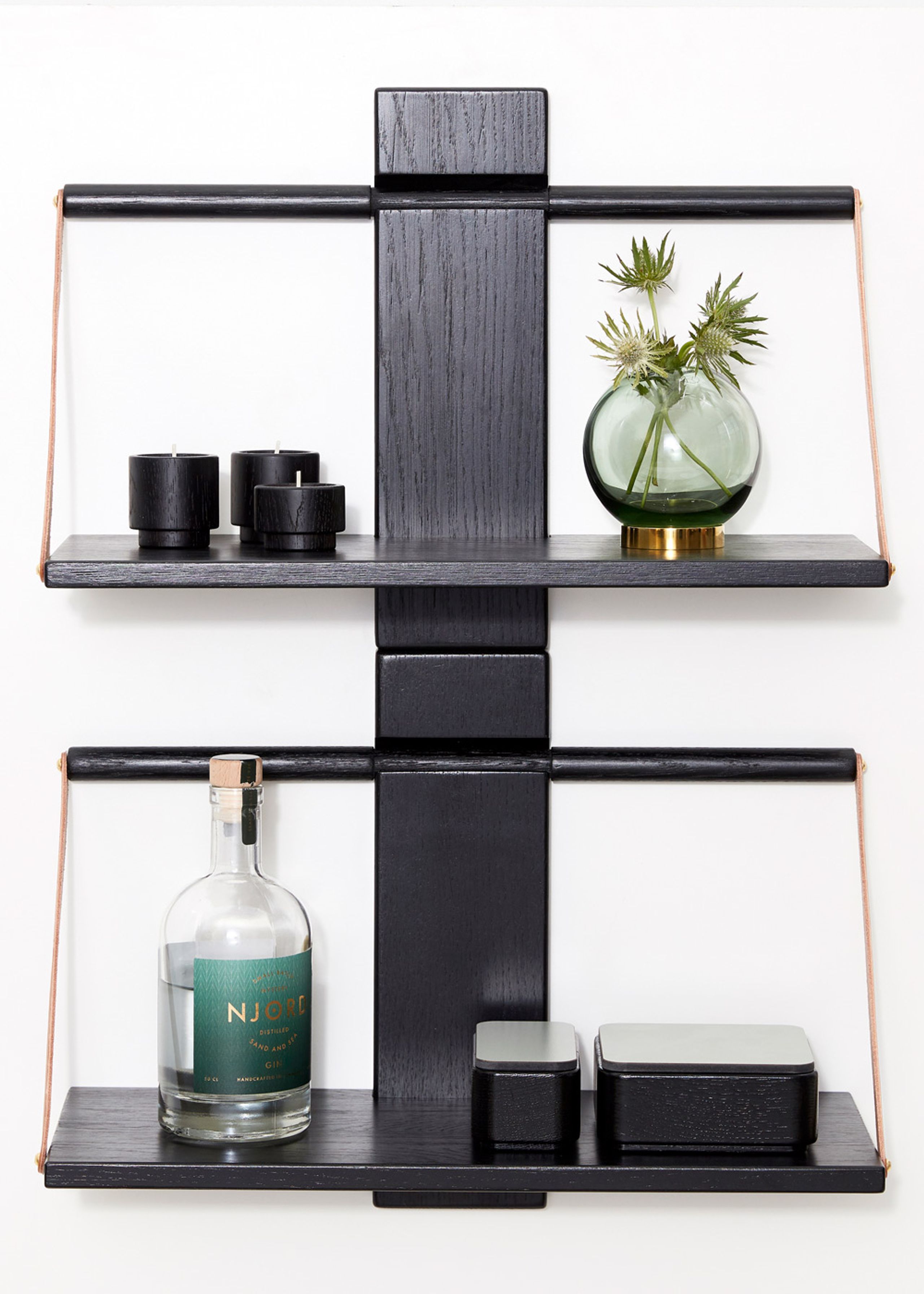 Andersen Furniture - Shelf - Wood Wall Shelf - Large - Black