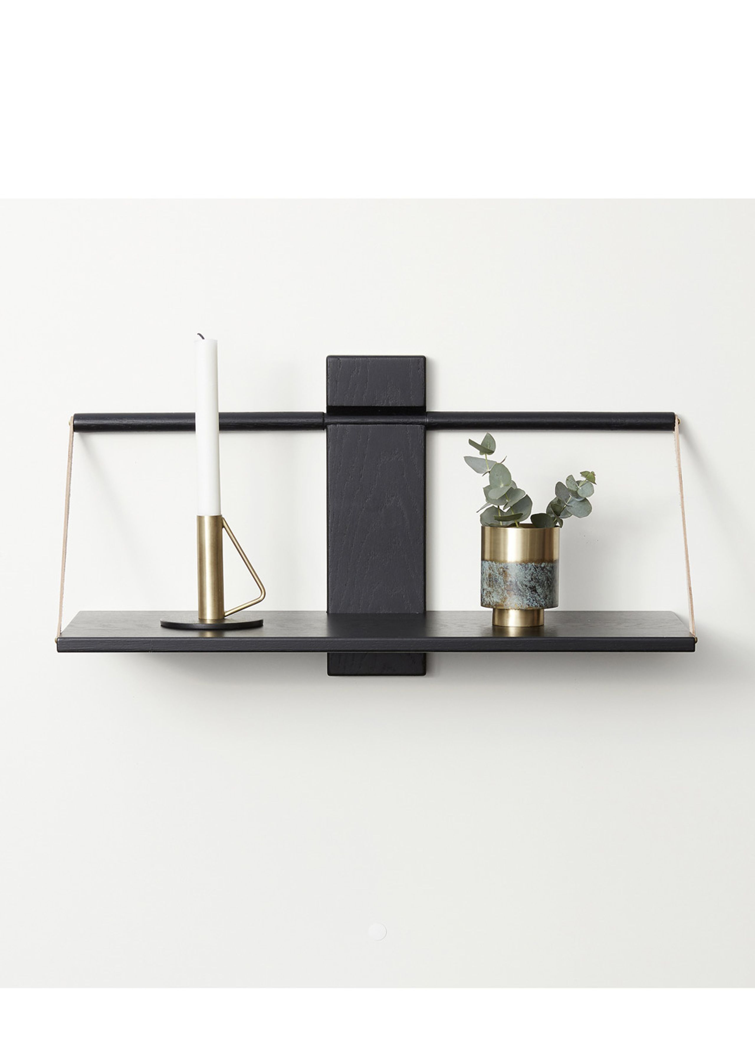 Andersen Furniture - Shelf - Wood Wall Shelf - Large - Black