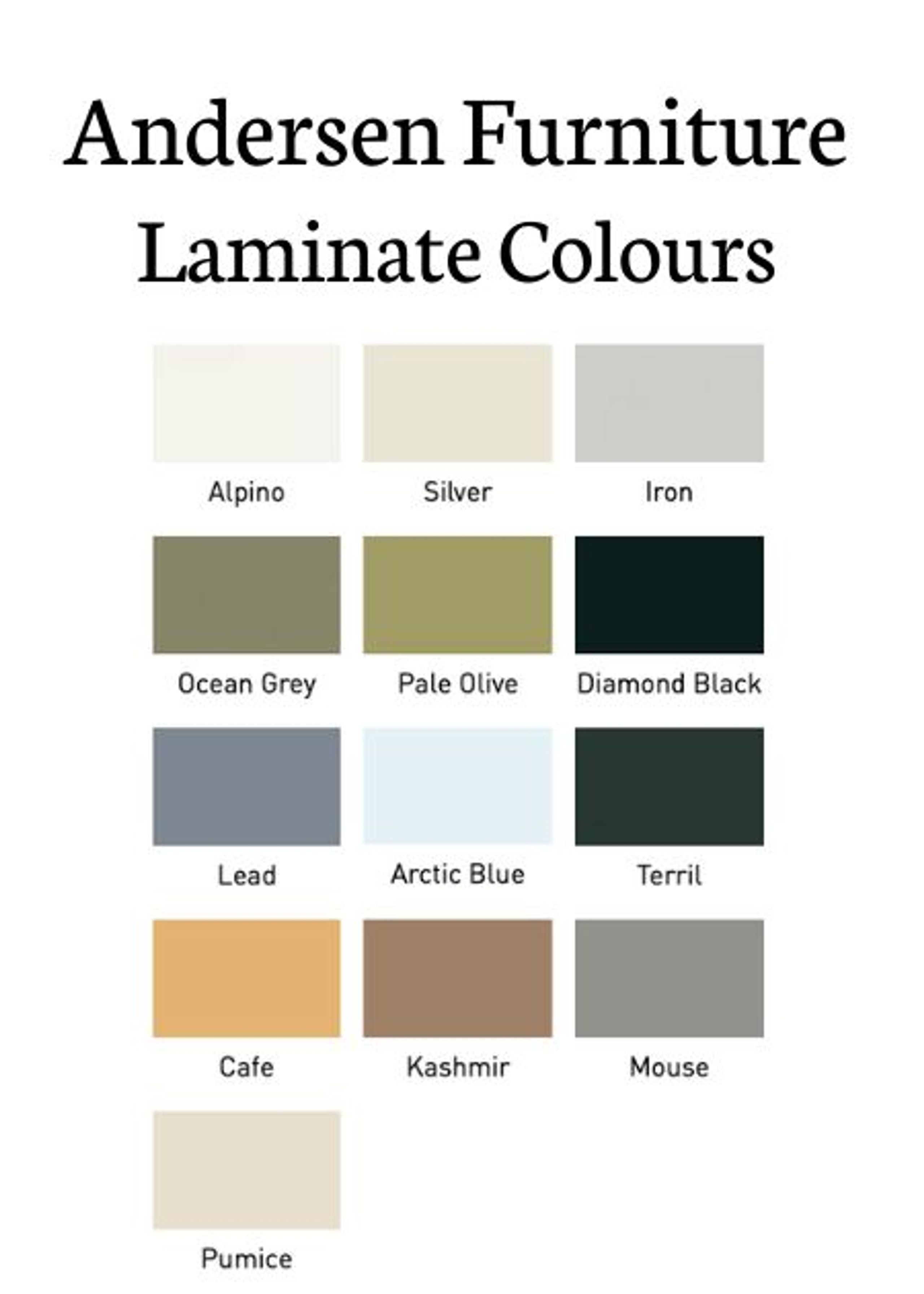 Andersen Furniture - Reol - S2 Reol - 51 cm - Kombination 3