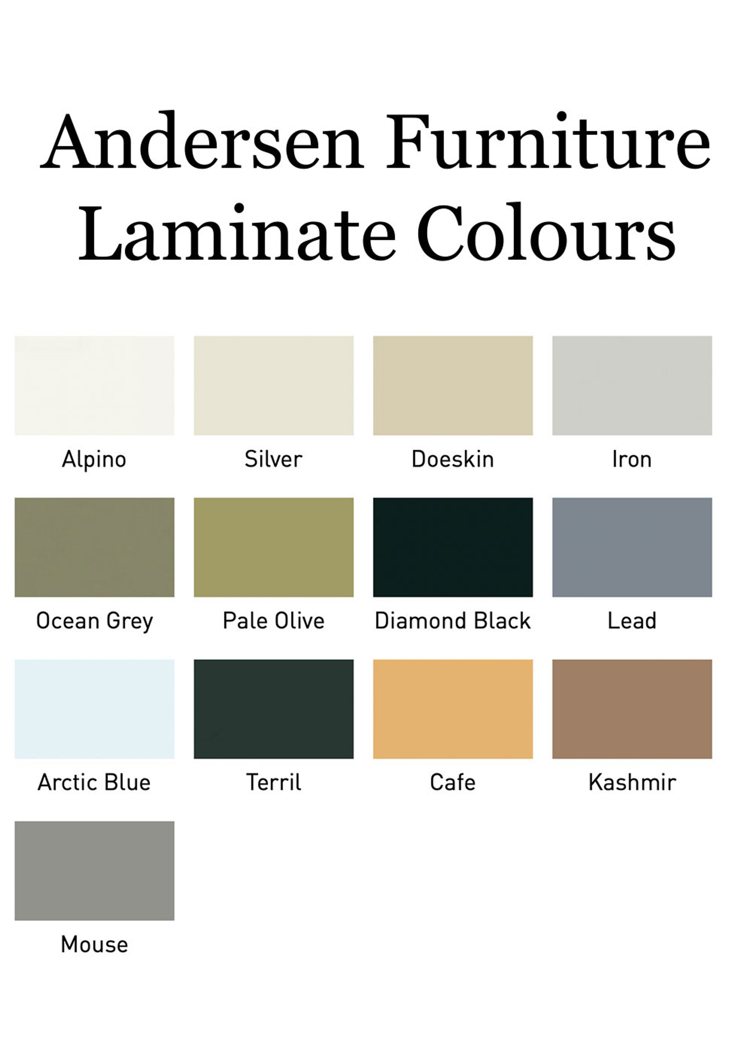 Andersen Furniture - Aparador - S3 storage sideboard - White Oiled Oak / Ocean Grey