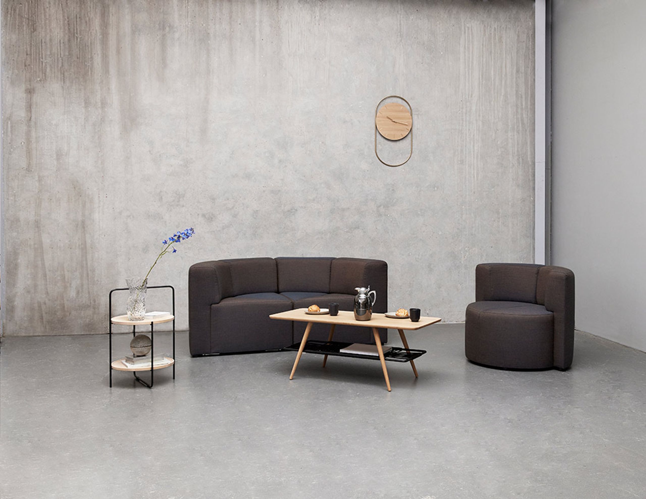 Andersen Furniture - Couch - A2 - Modular Sofa - Corner Module - 90 deg. (without visible stitching)