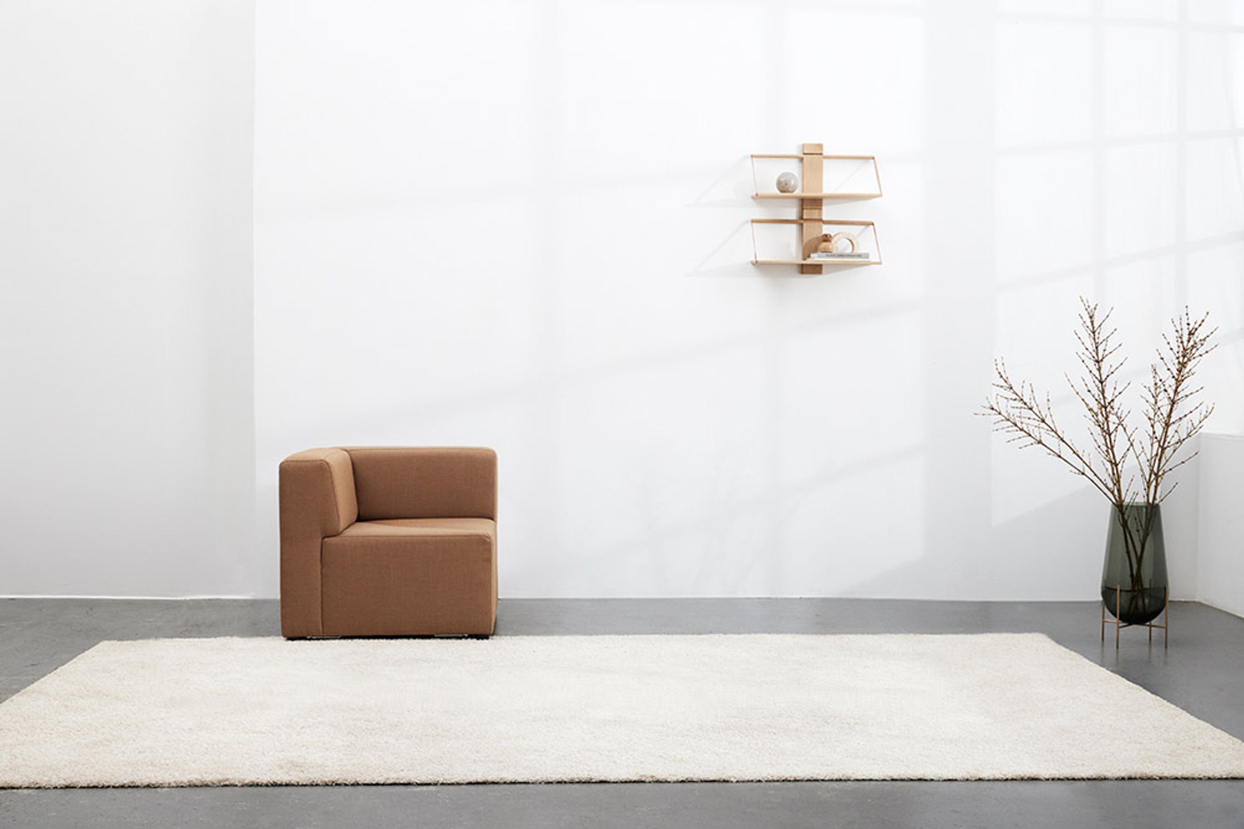 Andersen Furniture - Couch - A2 - Modular Sofa - Corner Module - 90 deg. (without visible stitching)