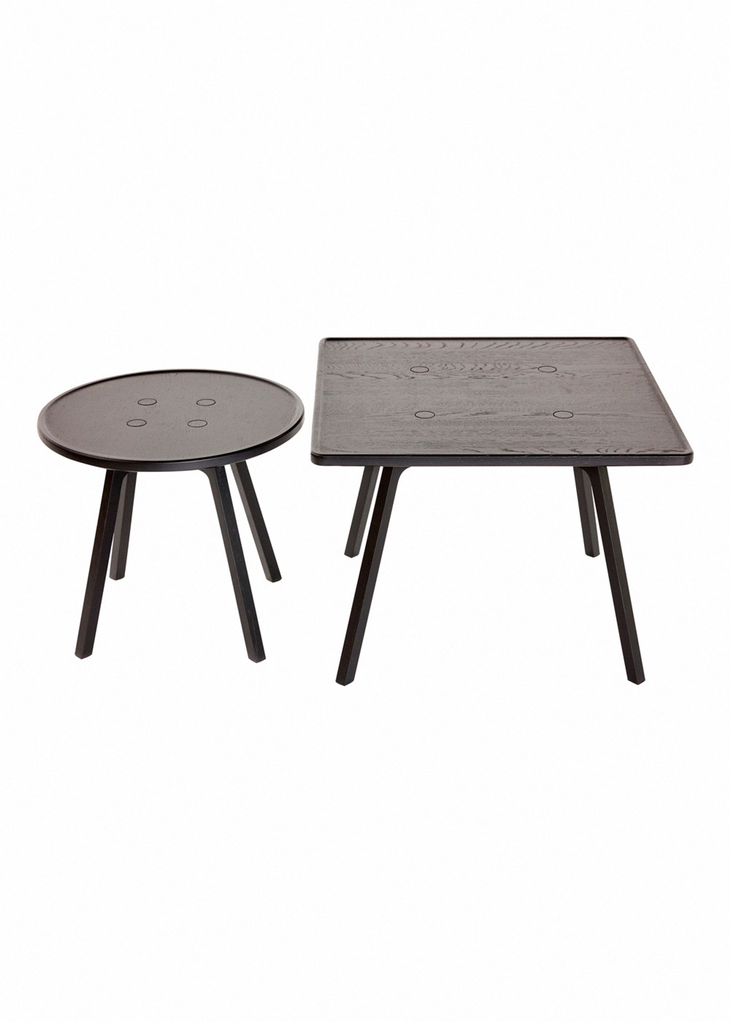 Andersen Furniture - Tavolino da caffè - C2 Sideboard / Round - Black Stained/Oak