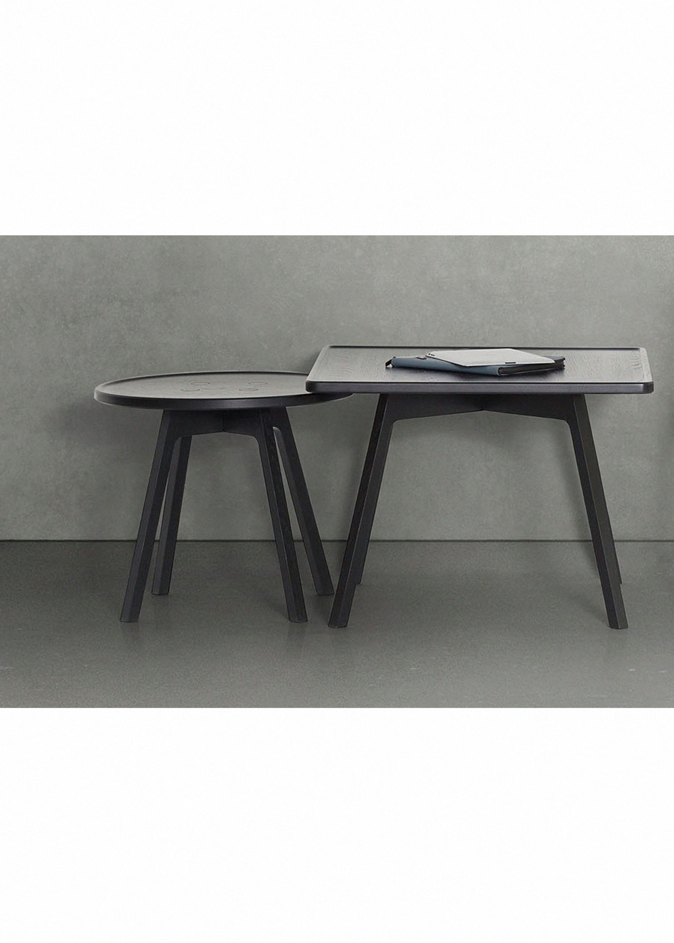 Andersen Furniture - Tavolino da caffè - C2 Sideboard / Round - Black Stained/Oak