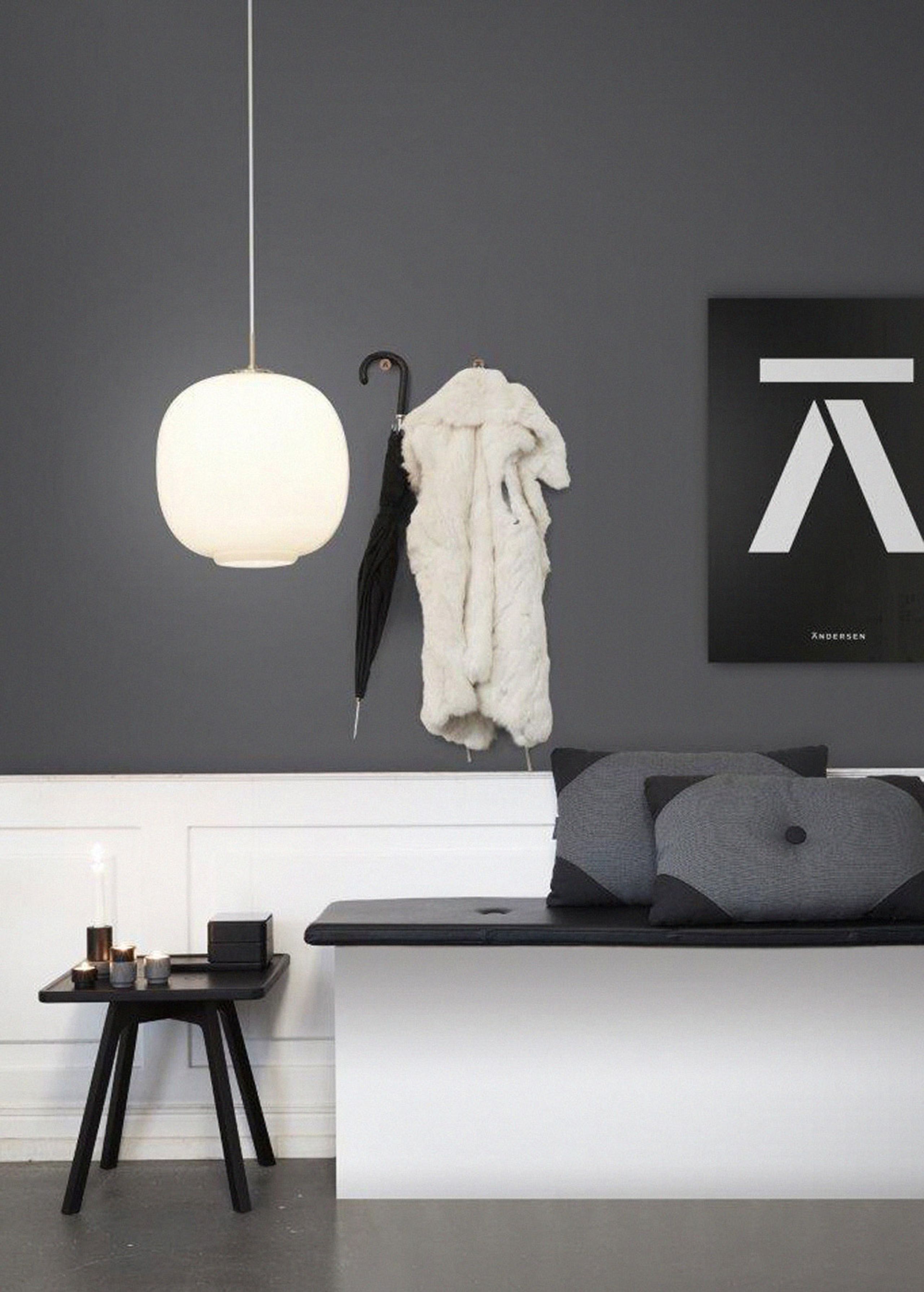 Andersen Furniture - Tavolino da caffè - C2 Sideboard / Round - Black Stained/Oak