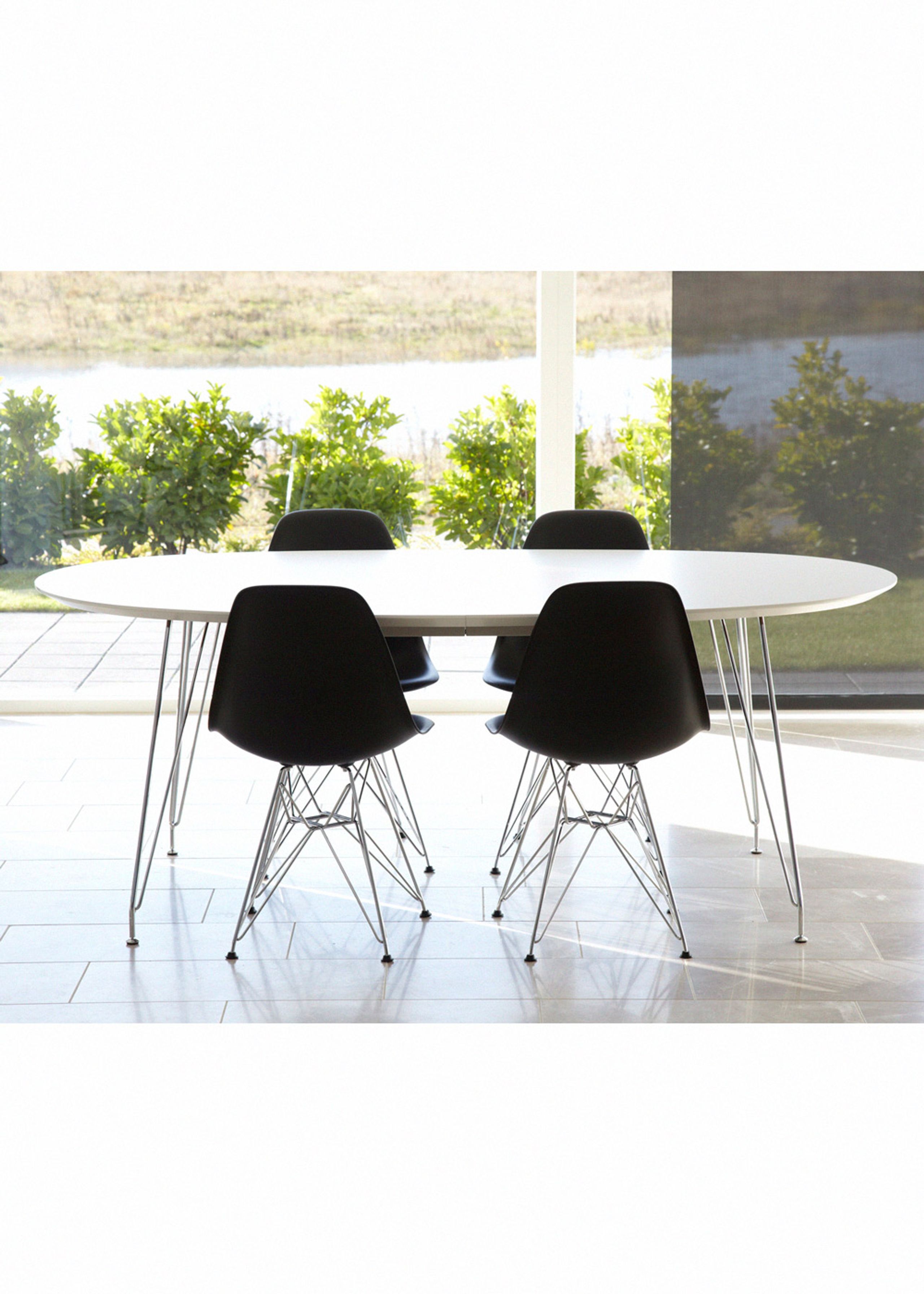 Andersen Furniture - Esstisch - DK10 Dinner Table - Blank Chrome/White Laminate