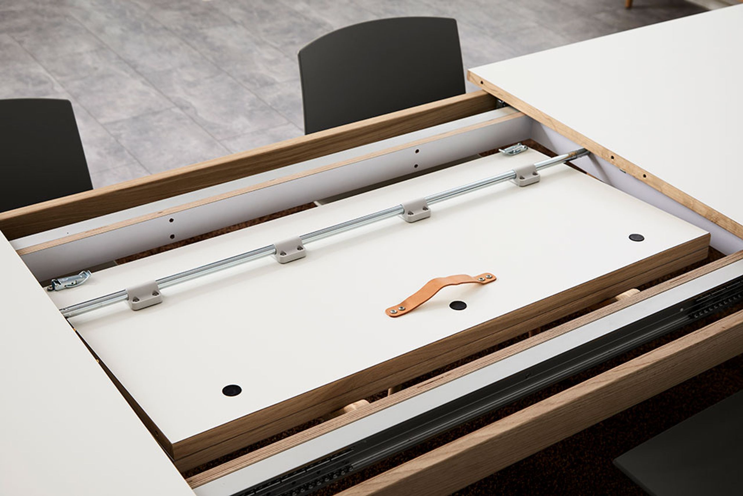 Andersen Furniture - Mesa de jantar - T3 Dining Table - Oak / Cafe Laminate