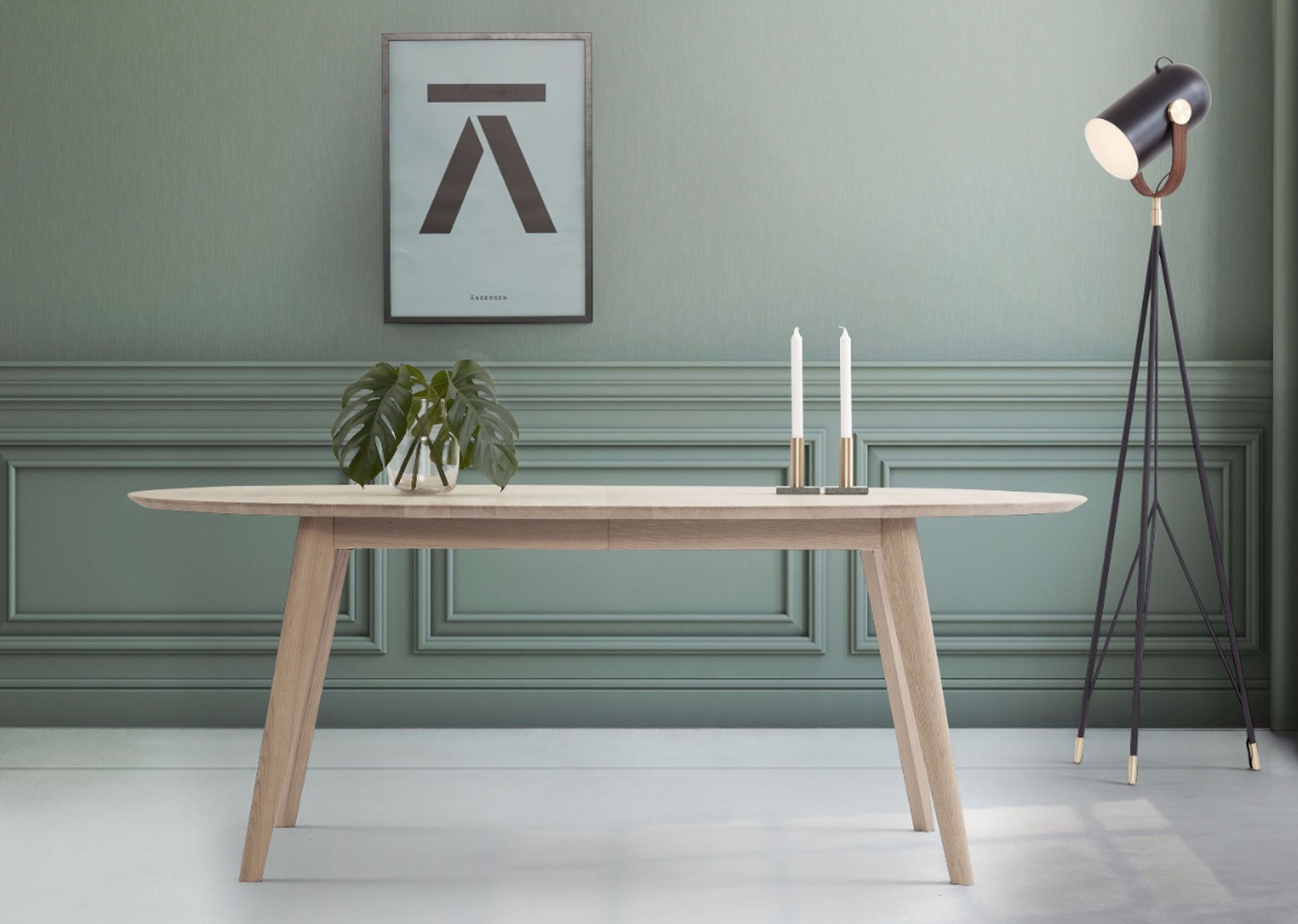 Andersen Furniture - Esstisch - DK10 Extension Table - Massiv Oak/Soap Treated