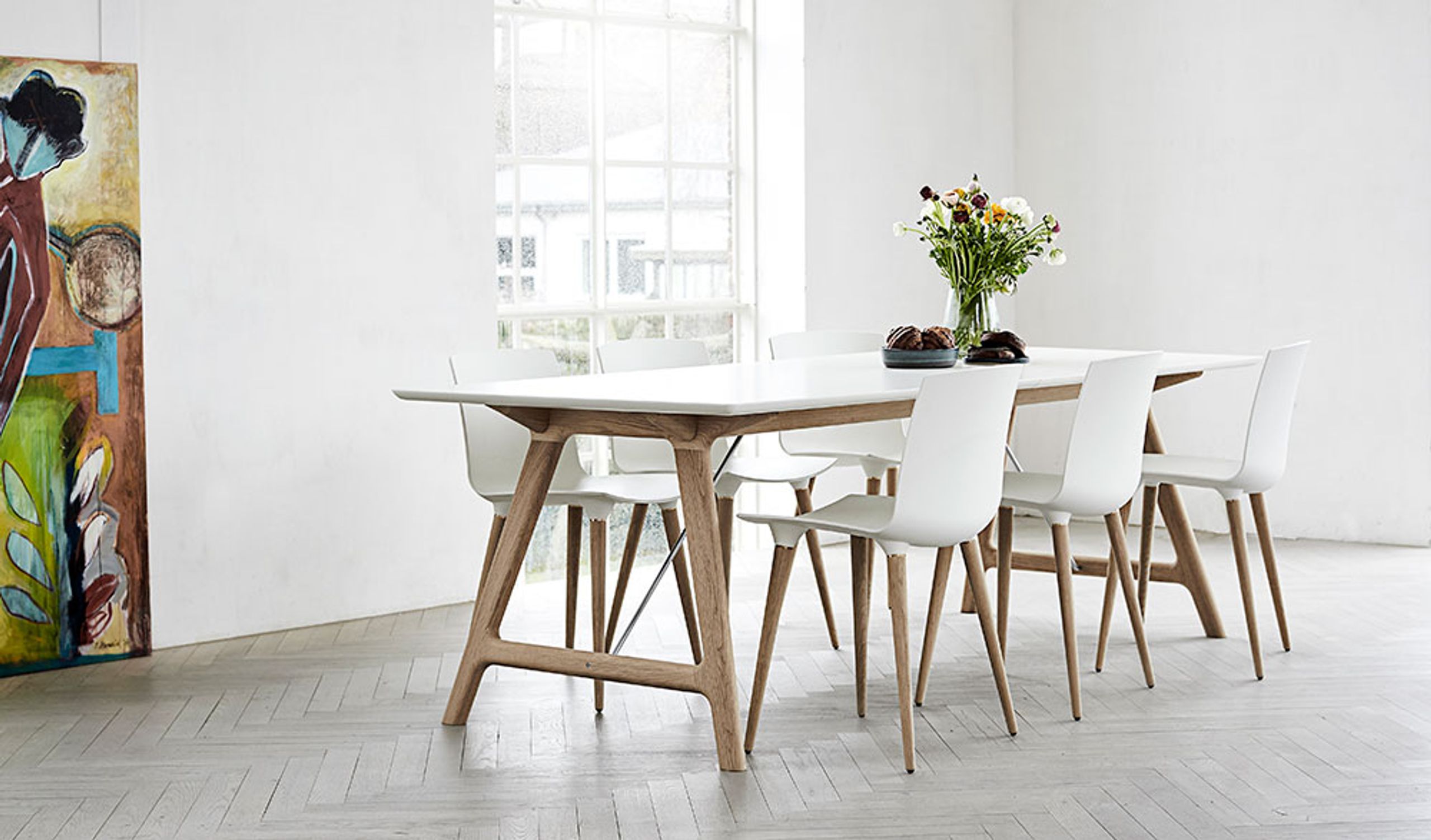 Andersen Furniture - Spisebord - Andersen T7 spisebord - Eg/Sæbe