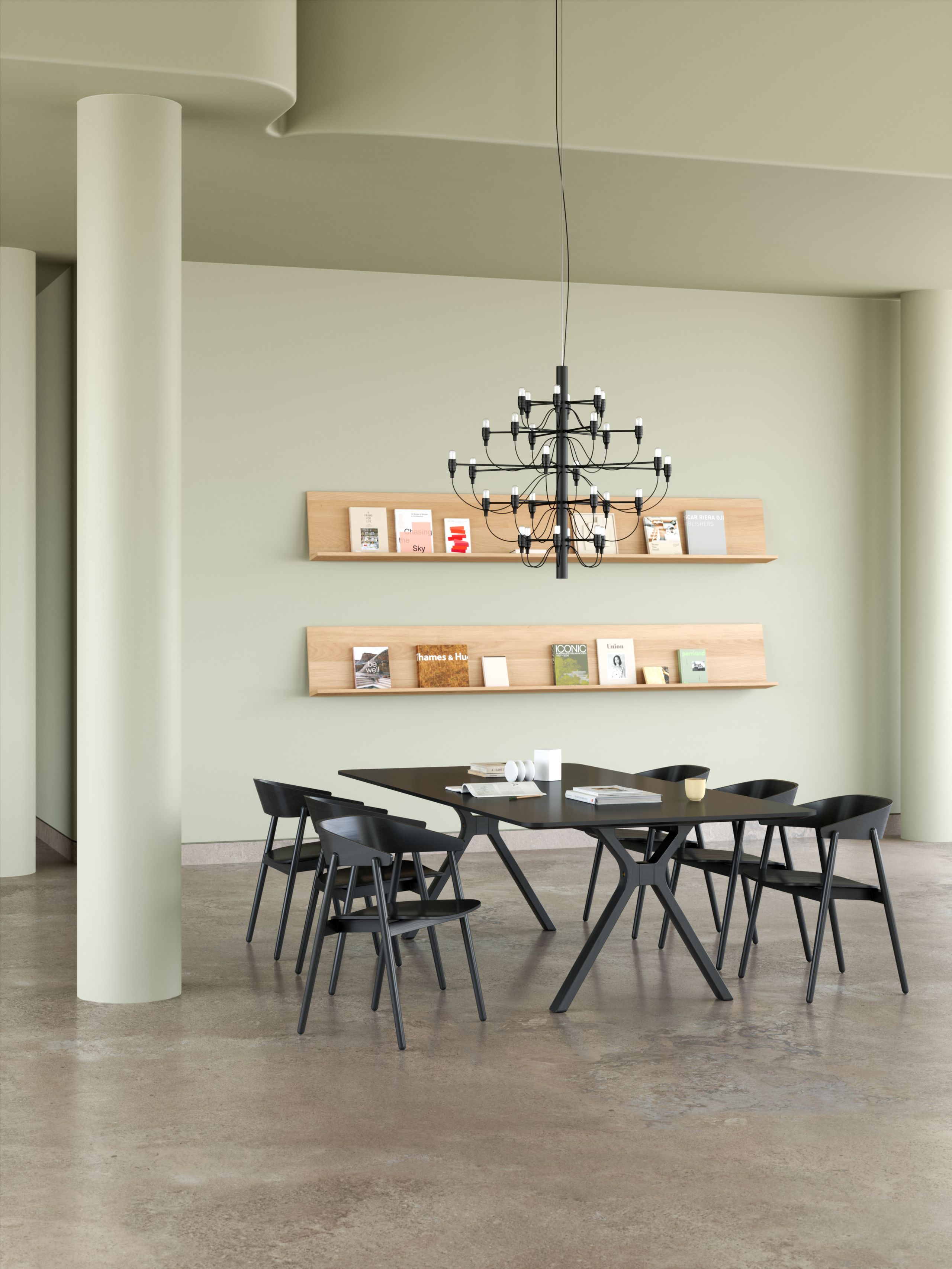 Andersen Furniture - Dining chair - AC2 Chair / Wooden Seat - Oak / Black